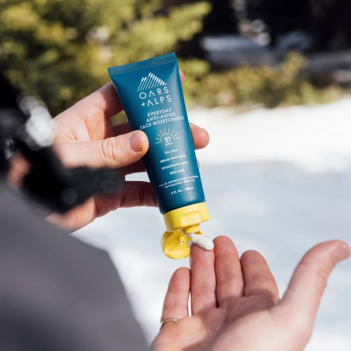 Oars and Alps Everyday Anti-Aging Face Moisturizer w/ Spf 37, Vegan 2oz